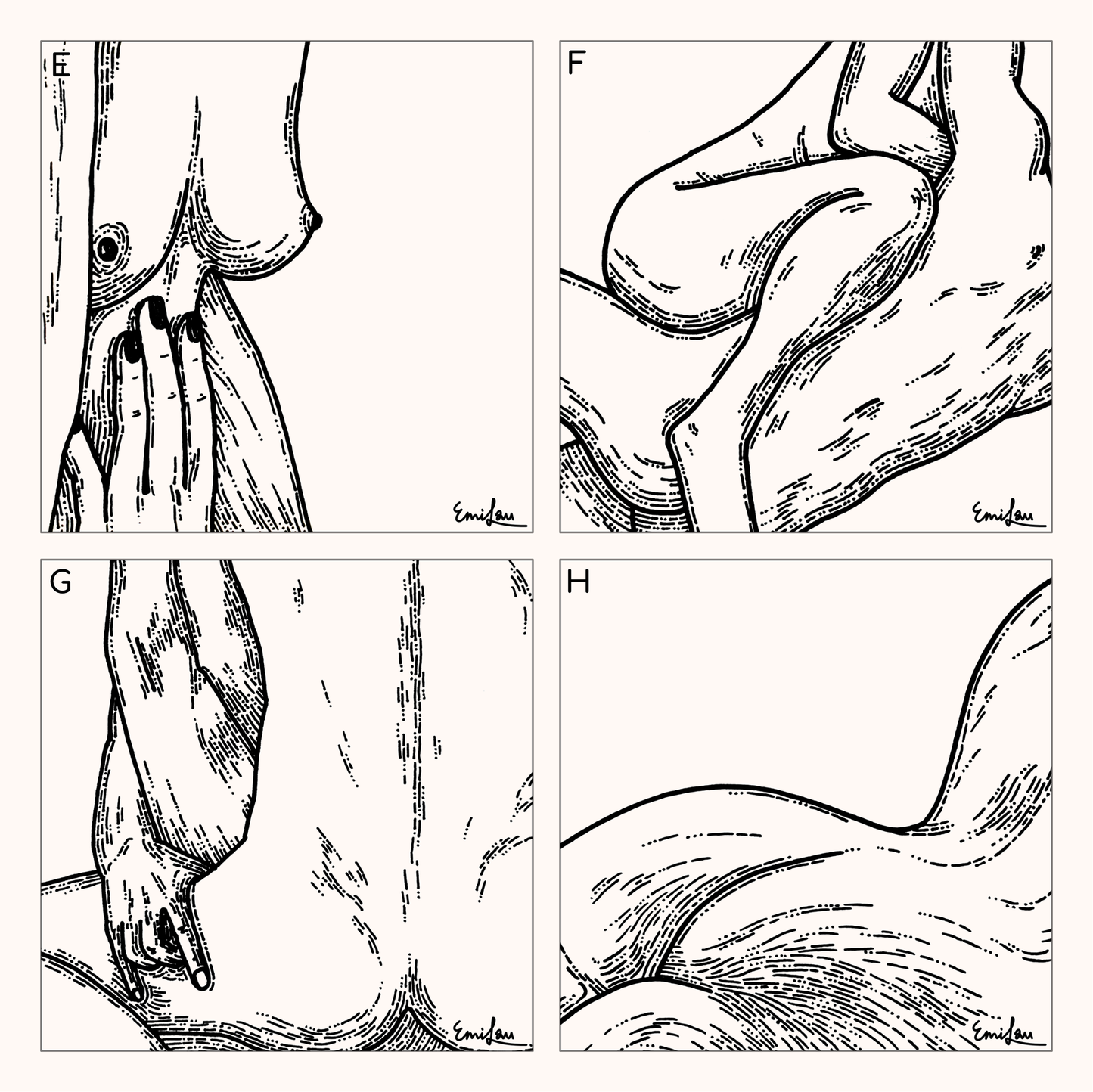 Muse • Framed Lineart