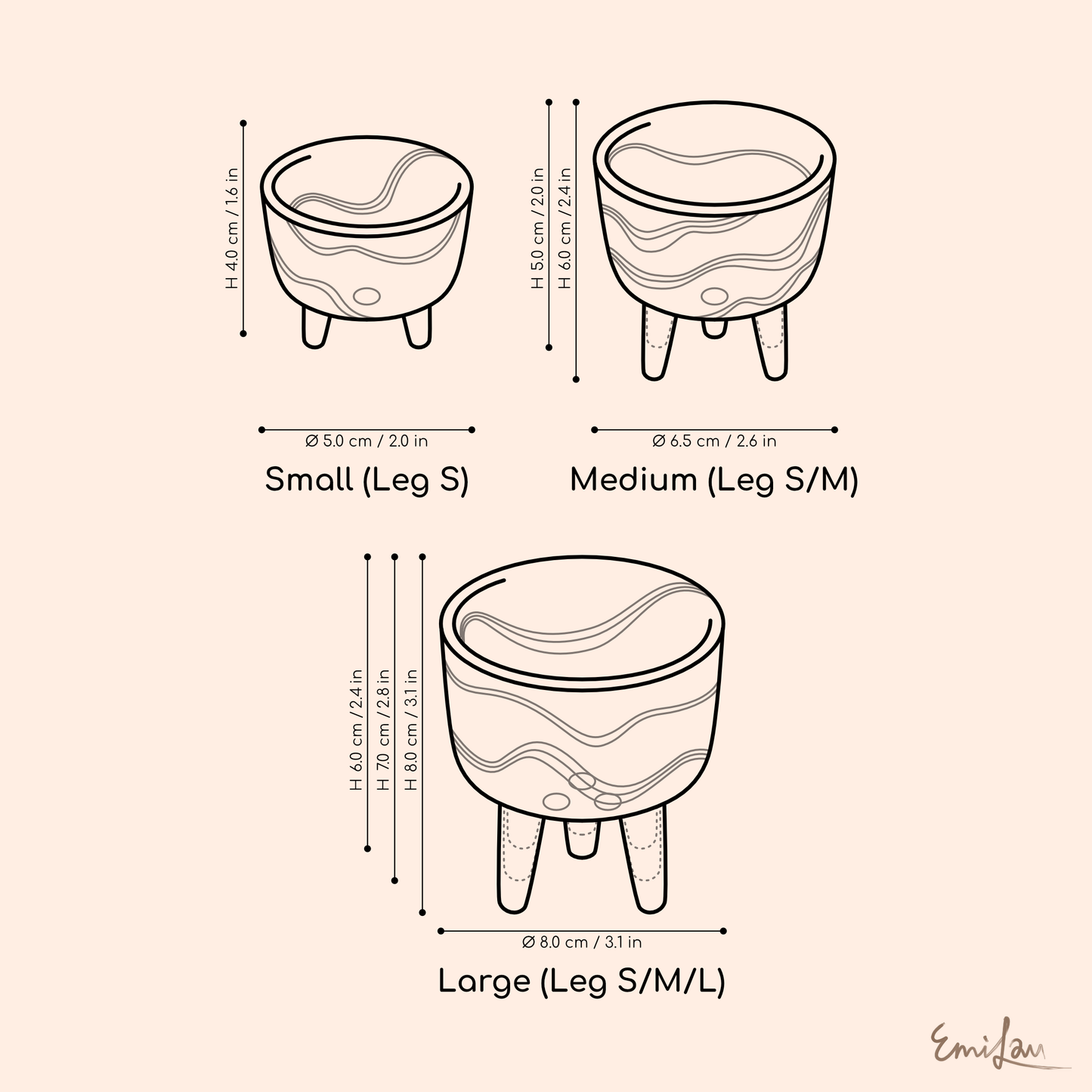 Suna • Neriage Planters