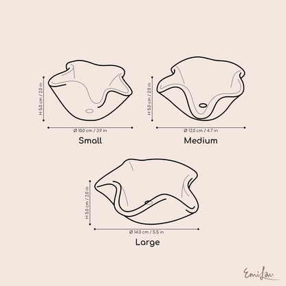 Bo • Grey Wavy Planters