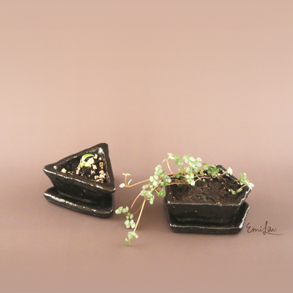 Kuro • Geometric Planters