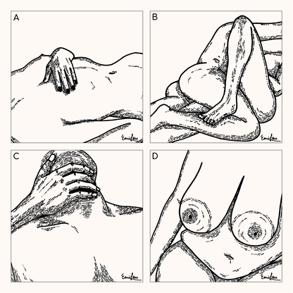 Muse • Framed Lineart